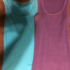 2 for $6 Ribbed Tank tops.  Large